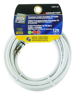 Foto 1 | Foto 1 | Cable Coaxial Monster Cable Digital De 75 Ohmios, 12 Pies - Venta Internacional.