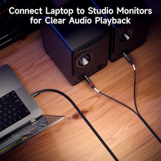 Foto 4 | Foto 4 | Cable De Audio Matters Trs De 3,5 Mm A Ts Dual De 6,35 Mm, 3 Pies - Venta Internacional.