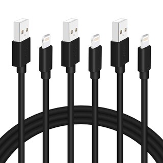 Foto 1 | Foto 1 | Cable De Carga Marchpower Mfi De 1 M Para Iphone, Paquete De 3 Unidades, Color Negro - Venta Internacional.