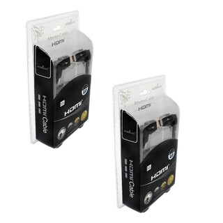 Foto 2 | Foto 2 | Cable Hdmi Mobimax Hdmo3m Negro 3 Metros Conectores Articulados (2 CABLES)