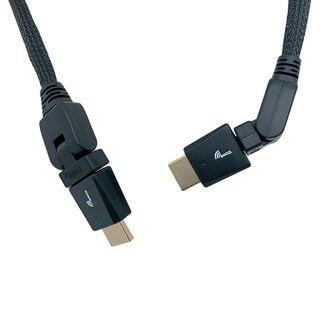 Foto 4 | Foto 4 | Cable Hdmi Mobimax Hdmo3m Negro 3 Metros Conectores Articulados (2 CABLES)
