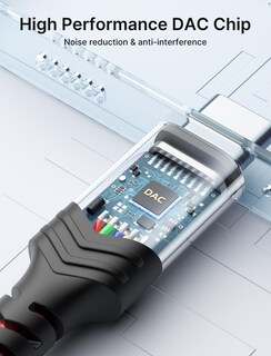 Foto 3 | Foto 3 | Cable Usb C A Conector Auxiliar De Audio De 3 5 Mm Jsaux De 3 M Para Iphone - Venta Internacional.