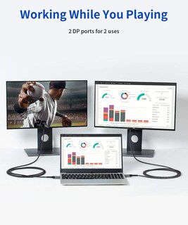 Foto 5 | Foto 5 | Cable Displayport A Hdmi Jsaux 4k De 15 Pies Para Dell Monitor Etc. - Venta Internacional.