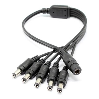 Foto 1 | Foto 1 | Cable Alimentacion Cctv Radox 5 Plugs Pulpo 2.1mm 080-510