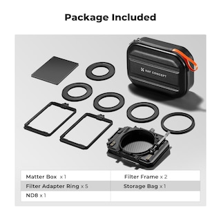 Foto 7 | Foto 7 | Caja Mate K&f Concept Mini+nd8 Para Cámara Réflex Digital De 67 A 95 Mm - Venta Internacional.
