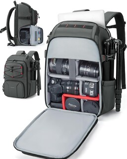 Foto 1 | Foto 1 | Mochila Para Cámara Bagsmart Para Fotógrafos Con Portátil De 15,6 Pulgadas - Venta Internacional.