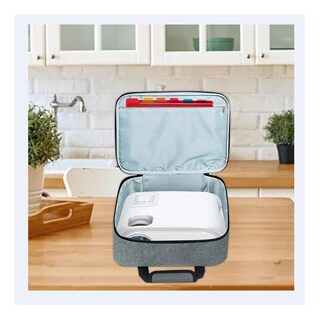 Foto 3 | Foto 3 | Bolsa De Proyector Correa Para El Hombro Eo Safe Imports Esi-16216 Gris