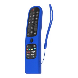 Foto 1 | Foto 1 | Funda de Silicon para Control Lg Magic Mr21ga 2021 Azul