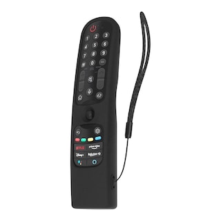 Foto 1 | Foto 1 | Funda de Silicón para Control Lg Magic Mr21ga 2021 Negro
