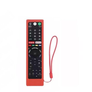 Foto 1 | Foto 1 | Funda Universal Case Protector Silicón Control Remoto Sony Smart Tv color Rojo