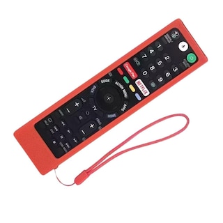 Foto 2 | Foto 2 | Funda Universal Case Protector Silicón Control Remoto Sony Smart Tv color Rojo