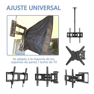 Foto 3 | Foto 3 | Protector de Pantalla para Televisores Exteriores 50-52 \" Negro