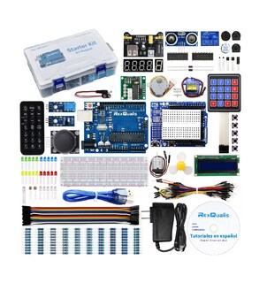 Foto 1 | Foto 1 | Kit Compatible Ccon Arduino Uno R3 con Español