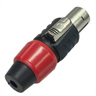 Foto 1 | Foto 1 | Conector Speakon Harden Plug 4 Pin Metal Rojo