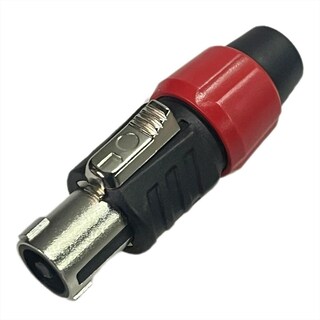 Foto 2 | Foto 2 | Conector Speakon Harden Plug 4 Pin Metal Rojo