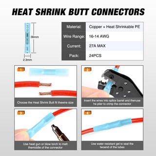 Foto 5 | Foto 5 | Conector Eléctrico Nilight De 2 Pines Dt 16awg, 6 Kits, Resistente Al Agua - Venta Internacional.