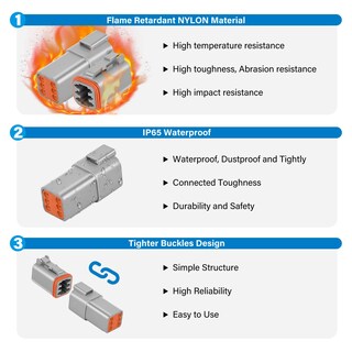 Foto 4 | Foto 4 | Kit De Conectores Nilight Dt Series 50 Juegos Con Herramienta De Extracción - Venta Internacional.