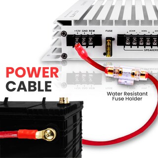 Foto 5 | Foto 5 | Kit De Cableado Pyle Marine And Car Audio Cable De Alimentación De 20 Pies, Calibre 8 - Venta Internacional.