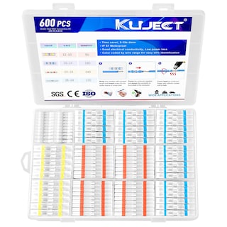 Foto 1 | Foto 1 | Kit De Conectores De Cables De Sellado De Soldadura Kuject 600pcs Para Automoción - Venta Internacional.