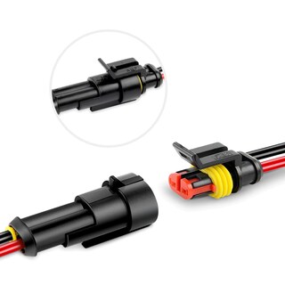 Foto 5 | Foto 5 | Conector De Terminal De Cable Impermeable 16awg, Paquete De 10 - Nilight - Venta Internacional.