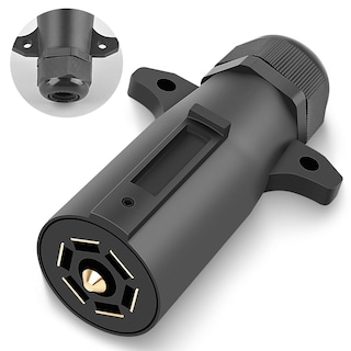 Foto 1 | Foto 1 | Conector De Remolque Nilight De 7 Pines Macho Redondo Rv Blade 6-24 V - Venta Internacional.