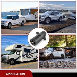 Foto 7 | Foto 7 | Conector De Remolque Nilight De 7 Pines Macho Redondo Rv Blade 6-24 V - Venta Internacional.