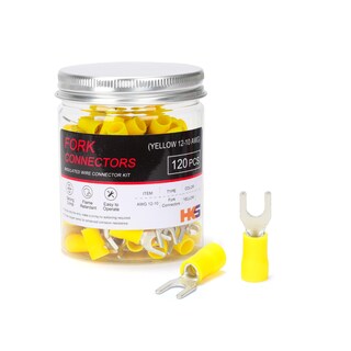 Foto 1 | Foto 1 | Conectores Aislantes Hks Para Palas De Horquilla 120 Unidades Amarillos 12-10 Awg - Venta Internacional.
