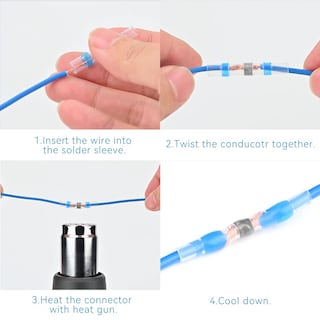 Foto 5 | Foto 5 | Conectores De Alambre De Sellado De Soldadura Hks 300pcs 16-14 Awg Azules - Venta Internacional.