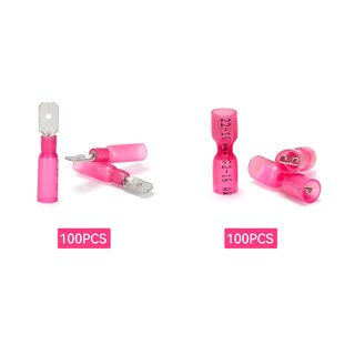 Foto 3 | Foto 3 | Kit De Conectores Tipo Pala Hks Red Awg 22-16 Con Termorretráctil 200 Unidades - Venta Internacional.