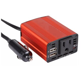 Foto 1 | Foto 1 | Inversor de Corriente para Auto 150w 12v-110v Eo Safe Imports Esi-4499 color Rojo