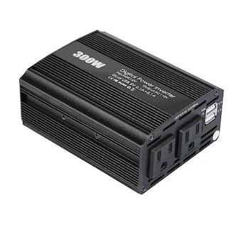 Foto 1 | Foto 1 | Inversor de Corriente para Auto 12v A 110v 300w 2 Ca y 2 Usb Belug color Negro