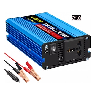Foto 2 | Foto 2 | Inversor De Corriente Para Coche, 24 V, 1600 W, 220 V, 60 Hz, Onda Sinusoidal Pura - Venta Internacional.