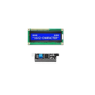 Foto 1 | Foto 1 | Pantalla Lcd 16x2 1602 Hd44780 Módulo Conversor I2c Para Arduino Eo Safe Imports Esi-16198 Multicolor