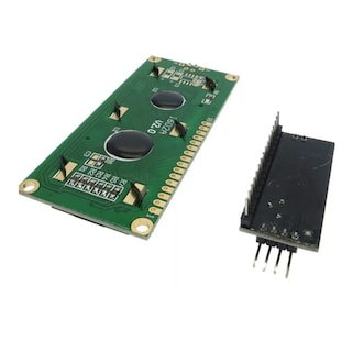 Foto 2 | Foto 2 | Pantalla Lcd 16x2 1602 Hd44780 Módulo Conversor I2c Para Arduino Eo Safe Imports Esi-16198 Multicolor