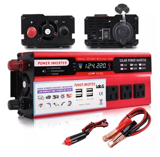 Foto 2 | Foto 2 | Convertidor de Potencia Inversor para Auto 2000w Dc12v-a110v