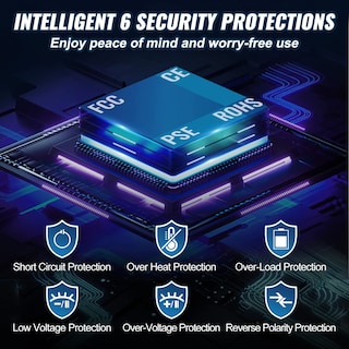 Foto 5 | Foto 5 | Inversor De Corriente Vevor Pure Sine Wave 5000 W Dc 12 V A Ac 120 V - Venta Internacional.