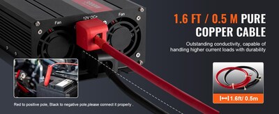 Foto 4 | Foto 4 | Inversor De Corriente Vevor Pure Sine Wave 3000 W Dc 12 V A Ac 120 V - Venta Internacional.