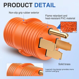 Foto 3 | Foto 3 | Adaptador De Corriente Nilight De 50 A Macho A 30 A Hembra Para Autocaravana - Venta Internacional.