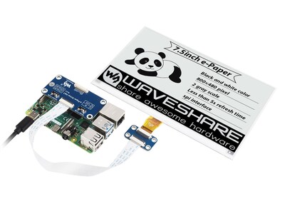 Foto 1 | Foto 1 | Pantalla De Tinta Electrónica Hat Waveshare De 7,5 Pulgadas Para Raspberry Pi - Venta Internacional.