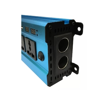 Foto 3 | Foto 3 | Inversor de Corriente Dual BELUG 500W con 4 USB 12 VCC a 110 VCA Azul