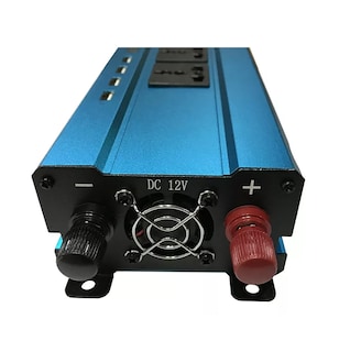 Foto 4 | Foto 4 | Inversor de Corriente Dual BELUG 500W con 4 USB 12 VCC a 110 VCA Azul