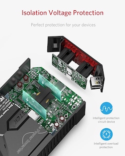 Foto 5 | Foto 5 | Adaptador De Coche Power Inverter Bestek De Onda Sinusoidal Pura De 300 W - Venta Internacional.