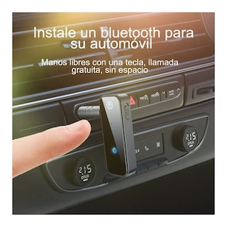Foto 3 | Foto 3 | Transmisor Eo Safe Imports ESI-3149 color Negro 3.5 MM Receptor de Coche Bluetooth 5.0