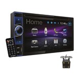 Autoestéreo Rock Series RKSPREMIERX2 color Negro Mirrorlink DVD 2 Din con Cámara de Reversa