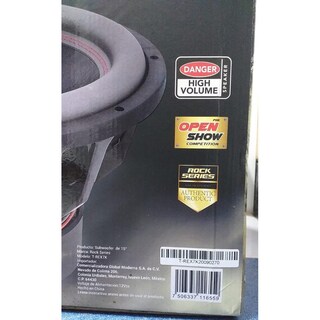 Foto 5 | Foto 5 | Subwoofer Rock Series T Rex7k 7000 Watts 15 Pulg Openshow 2 Ohms DVC