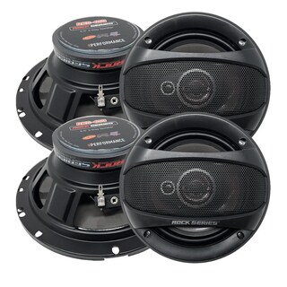 Foto 1 | Foto 1 | Paquete 4 Bocinas para Auto Rock Series Rks-653 450 Watts 6.5 Pulgadas