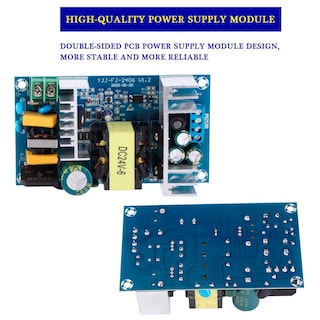 Foto 5 | Foto 5 | Placa De Alimentación Eléctrica Conmutada Zerone Ac 100-240v A Dc 24v 6-9a 150w - Venta Internacional.