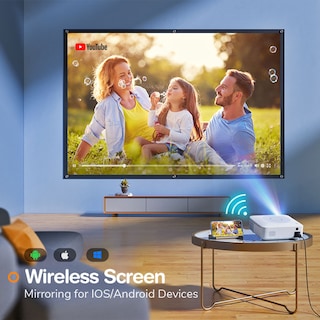 Foto 4 | Foto 4 | Proyector Wifi Leisure E30t Full Hd 1080p Para Videojuegos