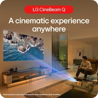 Foto 4 | Foto 4 | Proyector Lg Portátil Cinebeam Q Resolución 4k Uhd Enfoque Automático Plateado Hu710pb