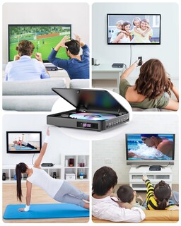 Foto 7 | Foto 7 | Reproductor De Dvd Arafuna Mini Hdmi 1080p Para Todas Las Regiones Con Control Remoto - Venta Internacional.